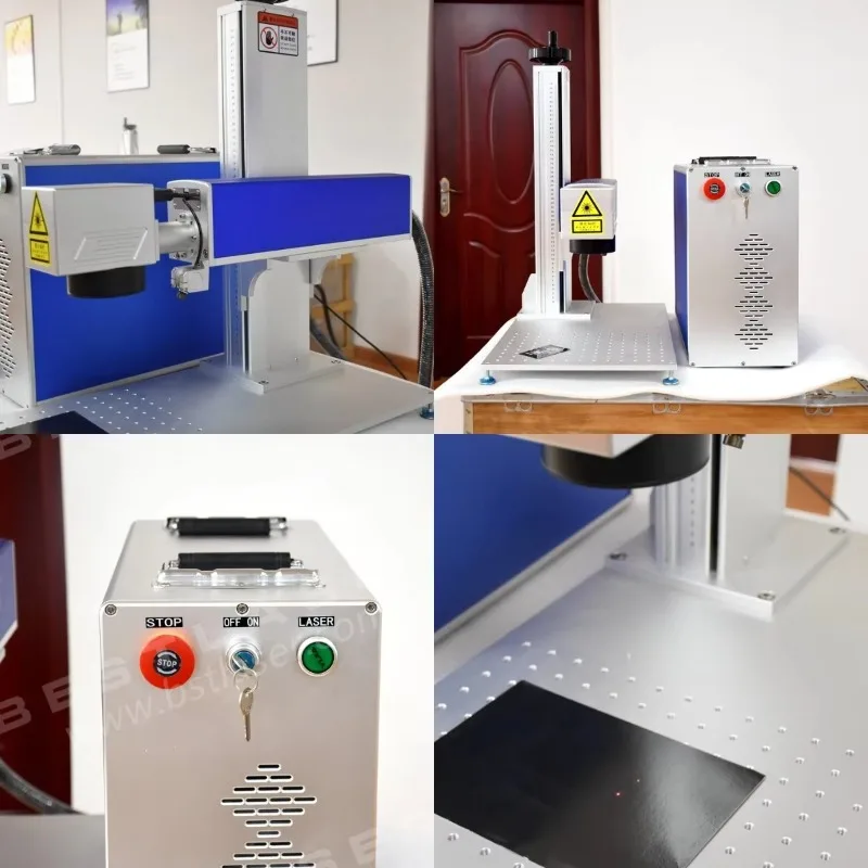 Industrial Laser Engraving Machine For Metal - Przemysłowa maszyna do znakowania laserem światłowodowym