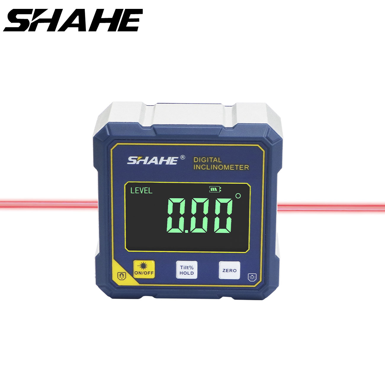 Industrial Laser Alignment - SHAHE 4-stronny Cyfrowy Kątomierz Portaktor Podwójny