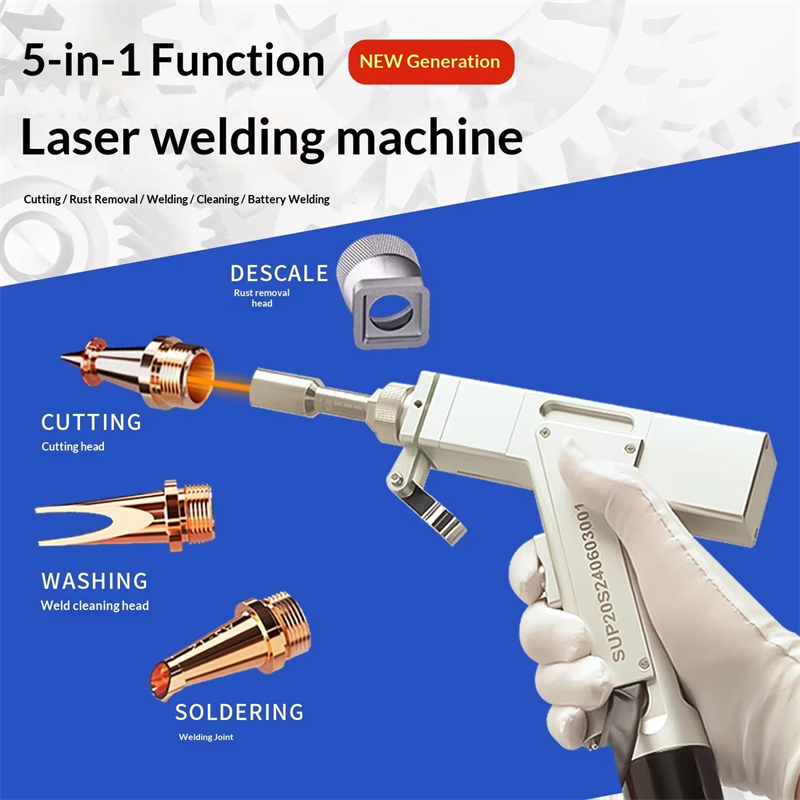 Handheld Laser Welding Machine - Nowa, przenośna, wysokowydajna spawarka laserowa 4-w-1