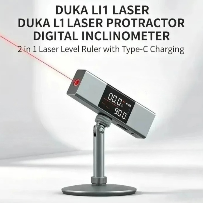 Industrial Laser Alignment - DUKA LI1 Laserowy Kątomierz Cyfrowy Inclinometr