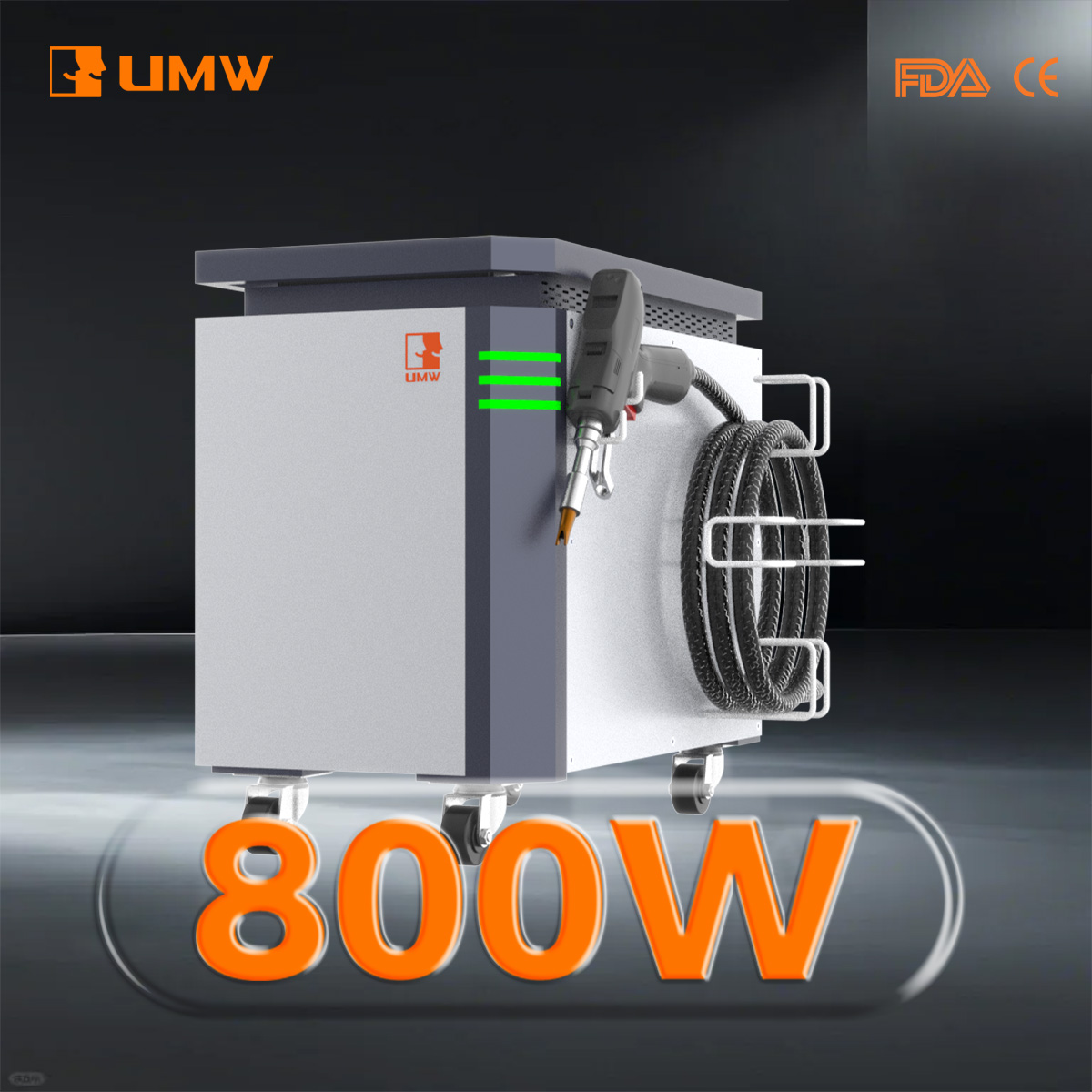 Industrial Handheld Laser Welder - Przenośna spawarka laserowa światłowodowa 800W do