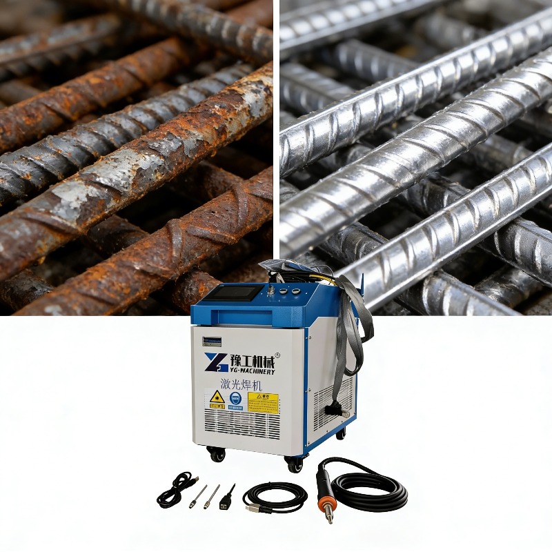 Industrial Handheld Laser Welder - Wysokiej Mocy Laser 3-w-1: Czyszczarka, Spawarka,