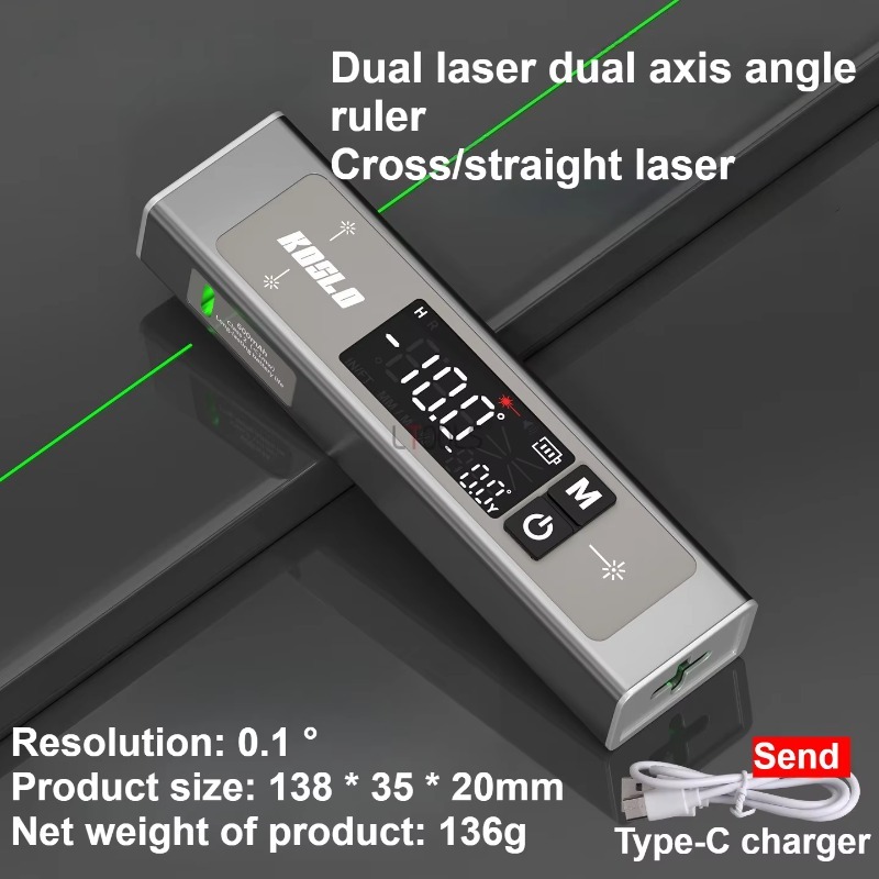 Cyfrowy inklinometr laserowy z – Industrial Laser Alignment recenzja i cena