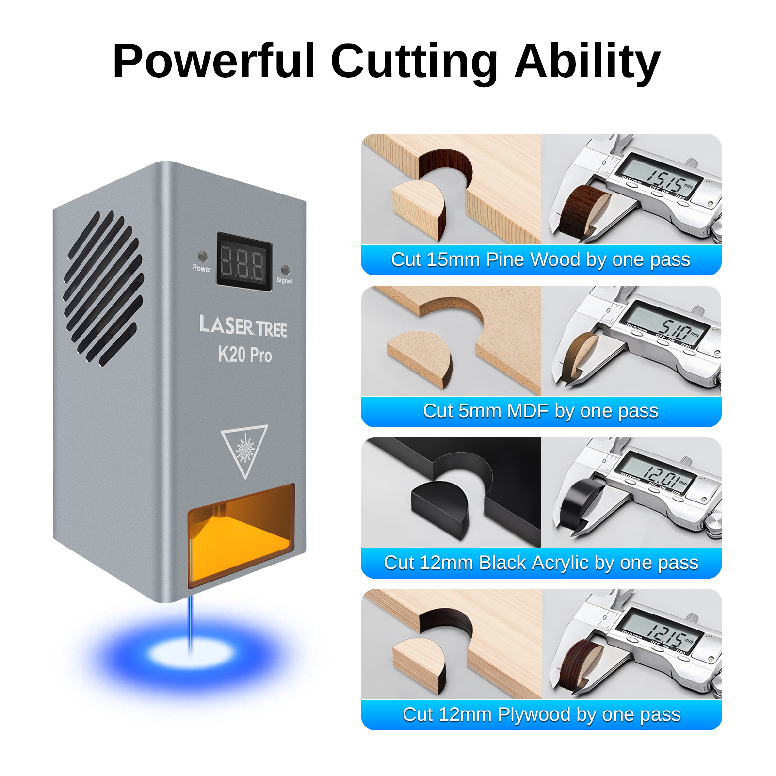 Drzewo laserowe 20W głowica la – Fiber Laser Source 20W recenzja i cena