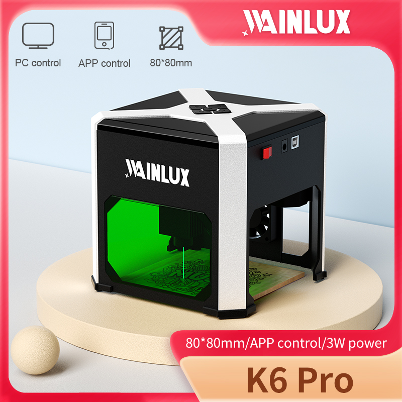 Wainlux grawer laserowy K6 zna – Industrial Laser Machines recenzja i cena