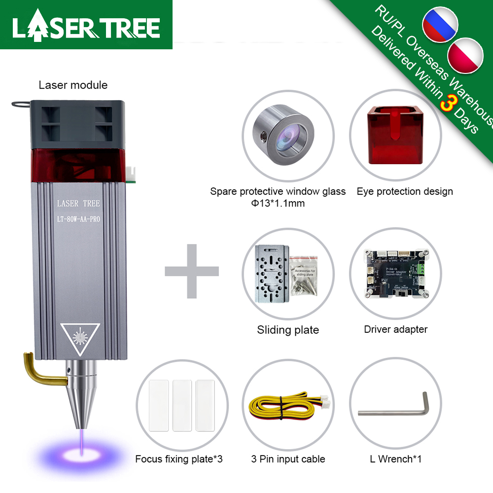 LASER TREE 20W 10W 5W Głowica  – Fiber Laser Source 20W recenzja i cena