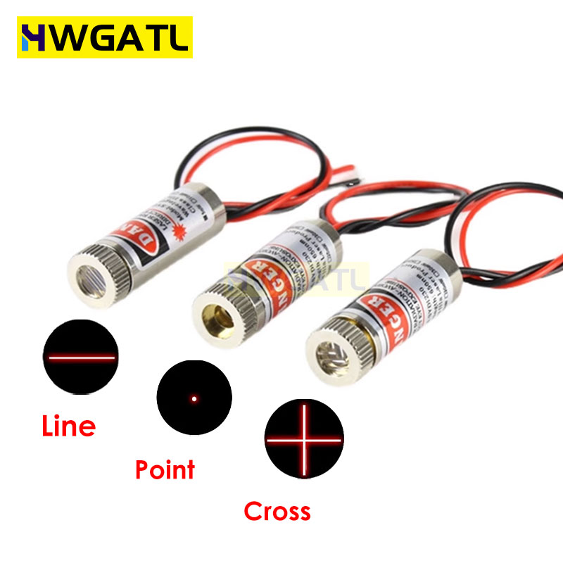 650nm 5mW Czerwony punkt / lin – Industrial Laser Module recenzja i cena
