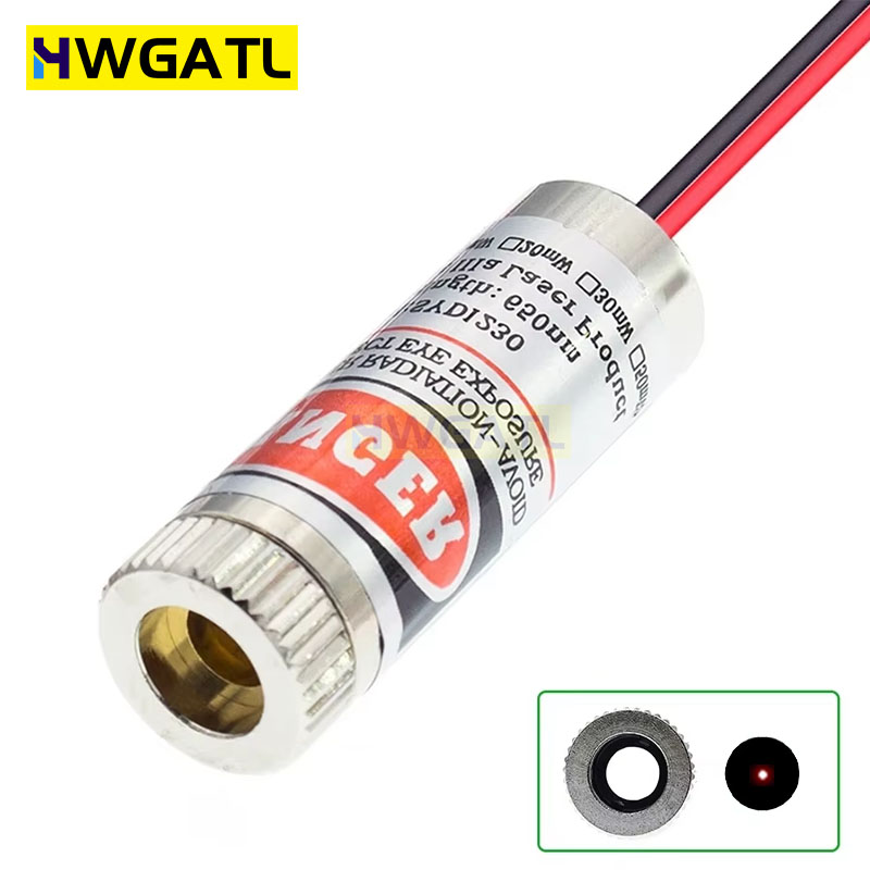 650nm 5mW Czerwony punkt / lin – Industrial Laser Module recenzja i cena
