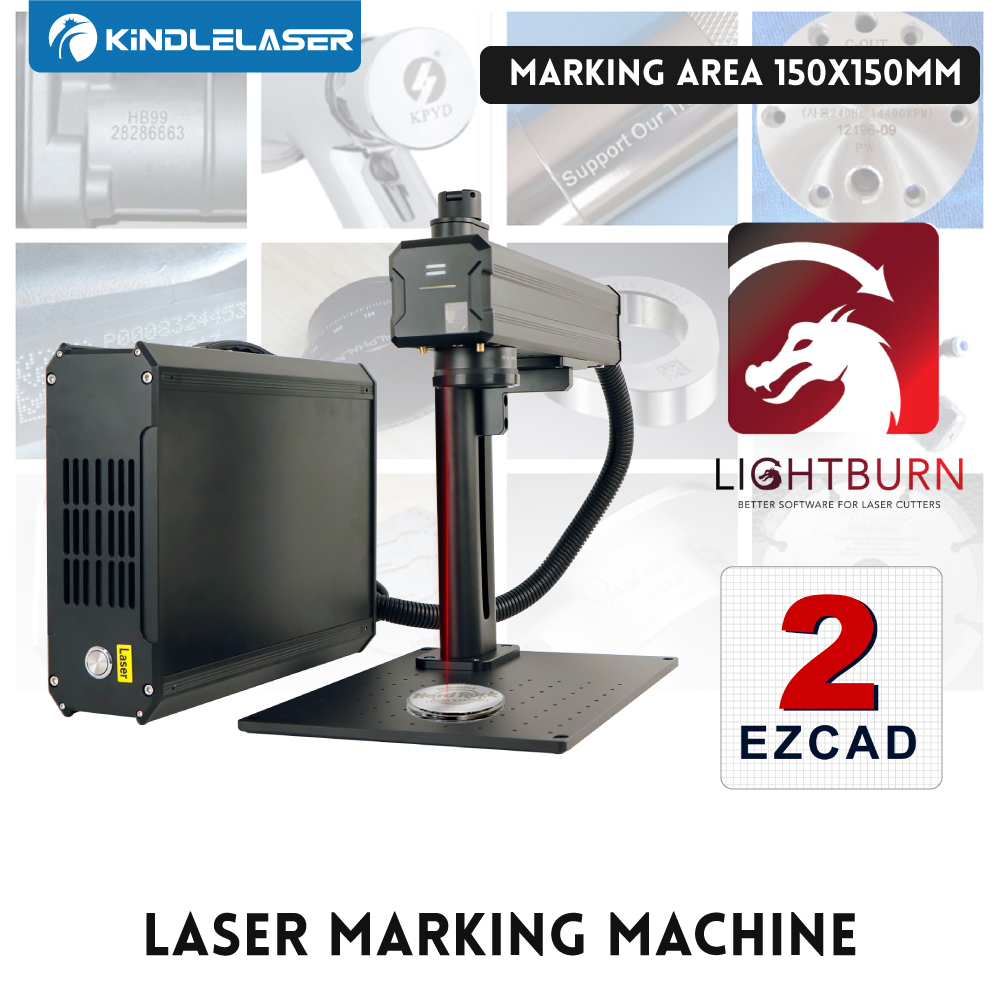 Kindlelaser S5 20W 30W Przemys – Industrial Laser Engraving Machine For Metal recenzja i cena